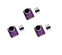 DollaTek 3 Pcs Electret Microphone Amplificateur Module MAX4466 Gain Réglable Bleu Breakout Board pour Arduino