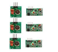 DollaTek 3Pcs 433 MHz RF sans Fil Émetteur et Module récepteur Kit pour Arduino Raspberry Pi