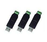 DollaTek 3Pcs USB 2.0 à RS485 Serial Converter Adaptateur CP2104 SN75176 Double Protection Fuse + TVS Stable Que FT232