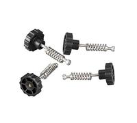 DollaTek 4 pièces kit de pièce d'écrou de fixation de réglage de la main de nivellement du lit chauffant vis M3x45 pour imprimante 3D