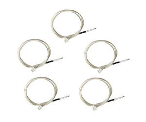 DollaTek 5pcs 100k thermistances NTC 3950 avec câblage de 15cm et tête de broche femelle pour imprimante 3D