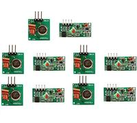 DollaTek 5Pcs 433 MHz RF sans Fil Émetteur et Module récepteur Kit pour Arduino Raspberry Pi