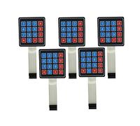 DollaTek 5Pcs 4x4 Universial 16 Touches Clavier Clavier Clavier pour Arduino