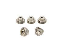 DollaTek 5PCS 64DP 31T 32T 33T 34T 35T Ensemble de pignons pour Moteur à pignon pour Moteur brushless 1/10 Rc Car Brushed