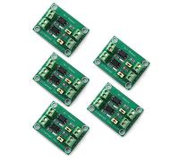 DollaTek 5Pcs 817 optocoupleur Module de Commutation de contrôle de Tension de Carte d'isolation de Tension à 2 Voies