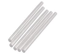 DollaTek 5Pcs 8mm Diamètre Longueur Tige 150mm Acier Cylindre Rail Linéaire Axe Linéaire Axe Optique