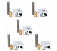 DollaTek 5Pcs Bloc de chauffe + Gorge + Kit de buses pour imprimantes 3D