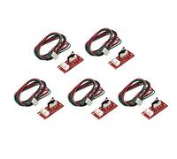 DollaTek 5pcs de commutateur de fin de course mécanique avec câble pour imprimante 3D Makerbot Prusa Mendel RepRap CNC Arduino