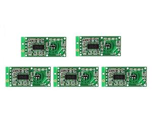DollaTek 5PCS détecteur de Radar à Micro-Ondes RCWL-0516 Switch Module Humain détecteur de Carte d'induction