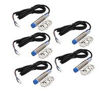 DollaTek 5Pcs Interrupteur de capteur de proximité inductif LJ12A3-4-Z/BX de Remplacement à 3 Fils NPN DC6-36V