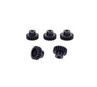 DollaTek 5PCS M1 5mm 18T 19T 20T 21T 22T Pignon Moteur pour Rc Car 1/8 Moteur brushless brossé