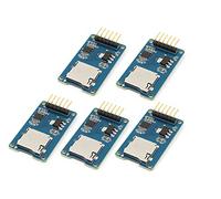 DollaTek 5PCS Micro SD TF Lecteur de Carte Interface SPI avec Conversion de Niveau de Puce