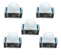 DollaTek 5pcs Module de capteur Humain Pyroelectric Infrarouge PIR Motion Modules de détecteur