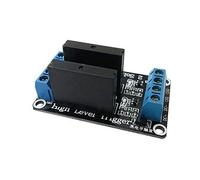 DollaTek 5V 2 canaux SSR Relais à Semi-conducteurs Interrupteur d'alimentation Déclencheur de Haut Niveau pour Arduino UNO Raspberry Pi Arm