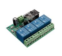 DollaTek 5V ESP8266 Quatre canaux Wifi Relais IOT Smart Home Cellphone APP Télécommande