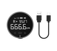 DollaTek 8 en 1 Règle électronique Affichage LCD Télémètre Outil de Mesure de Longueur Portable de Haute précision pour Les mesures de Courbes Planes