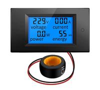 DollaTek AC 80-260V 100A Digital Current Voltage Ampérage LCD Power Meter DC Volt Amp Test Jauge Moniteur Power Energy Tester Ampèremètre Voltmètre