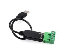 DollaTek Adaptateur convertisseur RS485 vers USB Prise en charge pour WIN98 WIN7 WIN2000 XP VISTA 4P Terminal de câble (30 cm)