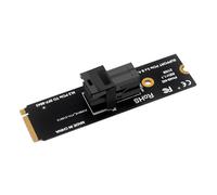 DollaTek Adaptateur M.2 NGFF Mkey PCIeX4 vers SFF8643 -U.2 Transmission haute vitesse