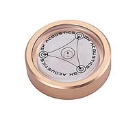 DollaTek Alloy LP Disque Stabilisateur Platine Vinyle Niveau à Bulle équilibré pour Accessoires de Vibration Phonograp Disque Vinyle - d'or