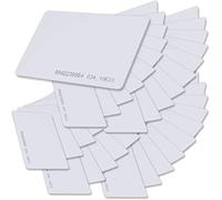 DollaTek Carte d'accès Intelligente d'entrée sans Contact de 125kHz ID TK4100 RFID sans Contact (épaisseur 0.8mm / 0.03in Paquet de 50)