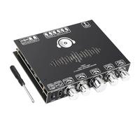 DollaTek Carte d'amplificateur Bluetooth canaux Carte d'amplificateur Bluetooth haute puissance 160W+160W+220W Prise en charge du contrôle par application Prend en charge les entrées USB 3.5 mm AUX