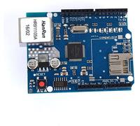 DollaTek Carte de Module de réseau de Bouclier d'Ethernet W5100 pour Arduino UNO R3 TF Mega 2560 TE146