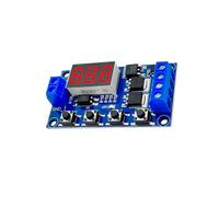 DollaTek Circuit de déclenchement de temporisation de Cycle de déclenchement Circuit de Commande de Tube Double MOS DC 24V / 12V Remplacement de Module de Relais