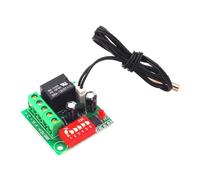 DollaTek Contrôleur de température XH-W1701 12 V CC Thermostat numérique de haute précision Interrupteur de température de thermostat réglable Contrôleur de refroidissement