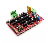 DollaTek Contrôleur d'imprimante 3D RAMPS 1.4 Mega Shield pour Arduino Reprap Prusa Mendel