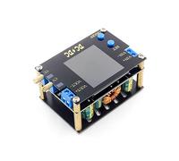 DollaTek Convertisseur automatique DC DC - Module d'alimentation CC CC - 0,5 à 30 V - 6 A - 60 W - Tension d'alimentation réglable - Ampèremètre