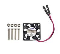 DollaTek DC 5V Brushless CPU Cooling Fan avec vis pour Raspberry Pi 3 / Pi 2 Modèle B RPI B +