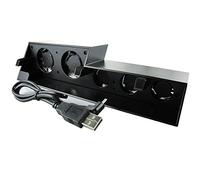 DollaTek de Super Cooler Ventilateur de Refroidissement pour PS4 - Noir