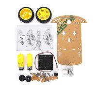 DollaTek Encodeur Intelligent de Vitesse de kit de châssis de boîte de Batterie de Voiture de Robot de Moteur pour Arduino