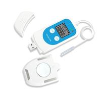 DollaTek Enregistreur de données de température et d'humidité avec sonde numérique Enregistreur de température réutilisable Rapport automatique PDF CSV