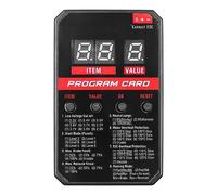 DollaTek ESC Carte de programmation ESC LED Boîte de carte de programme Compatible avec Surpass Hobby Rocket Brushless ESC 25A 35A 45A 60A 80A 120A 150A