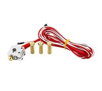 DollaTek Extrudeuse Hotend 1.75mm en métal V6 DIY kit comprendre Buse d'extrudeuse et Bloc de chauffage et Thermistance 100k et bloc chauffant pour imprimante 3D RepRap