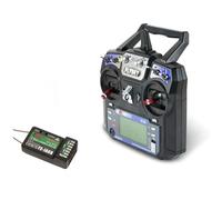 DollaTek Flysky FS-i6 6CH 2.4GHz Émetteur RC avec récepteur FS-iA6B pour Planeur d'avion hélicoptère multirotor RC