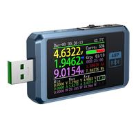 DollaTek FNB48P Testeur d'affichage à 6 chiffres Voltmètre multifonctionnel Ampèremètre USB TYPE-C Dispositif de charge Déclencheur de détection de fil