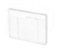 DollaTek Hi-FI Bras de Lecture Bloc d'alignement d'azimut et règle d'alignement de Cartouches