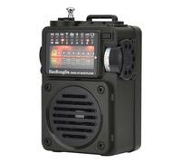 DollaTek HRD-700 Mini radio rétro de poche Bluetooth 10 bandes AM FM SW Radio numérique rétro rechargeable