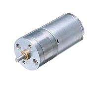 DollaTek JGA25-370 DC 24V 60RPM Moteur à engrenages en métal basse vitesse pour verrouillage électronique