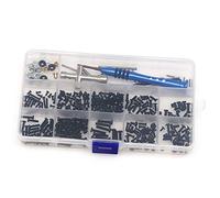 DollaTek Kit de vis radiocommandées pour voiture télécommandée Weili 1/14" 144001 RC