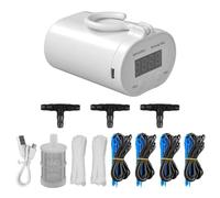 DollaTek Le système d'irrigation automatique irrigue 1 à 16 plantes en pot en même temps Deux modes d'arrosage Système d'irrigation goutte à goutte de vacances pour parterre de fleurs, patio, jardin
