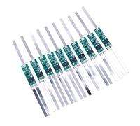 DollaTek Lot de 10 cartes de protection double MOS 2S 7,4 V 3,5 A avec équilibrage pour batterie Li-ion Cell 18650