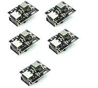 DollaTek Lot de 5 modules d'alimentation step-up type C USB 5 V 2 A pour bricoleurs