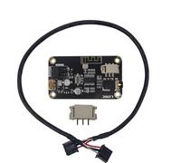DollaTek Module de Réception Bluetooth, Récepteur Audio Portable AS1711BT DC 5-35V Sans Fil pour Casque Bricolage et Stéréo Maison