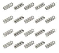 DollaTek Nourrisseur d'accessoires de l'imprimante 3D Ressort de Compression de lit chauffé pour l'extrusion de Nickel d'extrudeuse d'Ultimaker/Makerbot/Wade (20pcs)