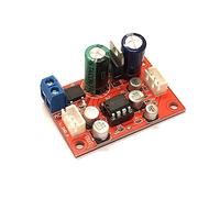 DollaTek Préamplificateur Audio opérationnel NE5532 pour Microphones à Bobine Mobile et préamplificateur Phono Alimentation 9-24V DC/8-16V AC