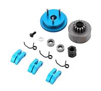 DollaTek RC 14T Embrayage Cloche Chaussures Roulements Gear Volant d'inertie Kit Ressorts Cône Moteur Écrou Compatible pour HPI HSP Himoto 1/8 RC 21-28cxp Nitro Engine Car